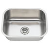 2318 Single Bowl Stainless Steel Kitchen Sink, 18-Gauge, Sink Only