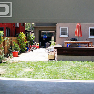 Bi-Folding Doors Custom-Made for a Garage Converted to Home Office located in OC