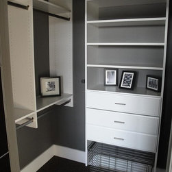 White Closet Organizer - Closet Organizers
