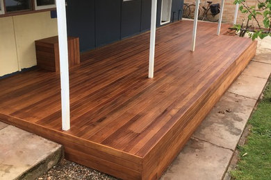 This is an example of a deck in Adelaide.