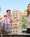 Nontraditional Giant Wooden Blocks Tower Stacking Game, Yard Game by Hey