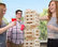 Nontraditional Giant Wooden Blocks Tower Stacking Game, Yard Game by Hey