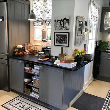 rénovation et décoration d'une cuisine chic