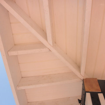 Pergola with a Dutch Gable Roof