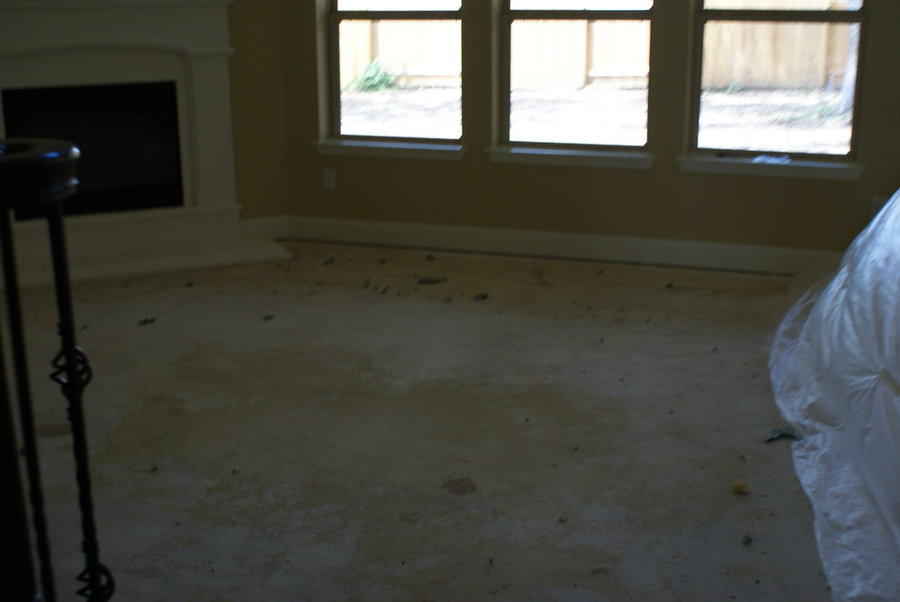 Wood flooring installation