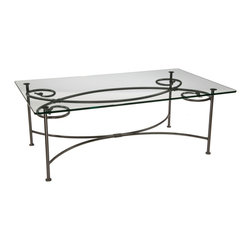 Leaf Cocktail Table by Stone County Ironworks - Side Tables And End Tables