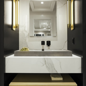 CONTEMPORARY NEOLITH VANITY