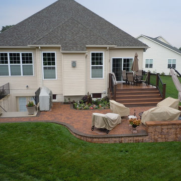 New deck and patio