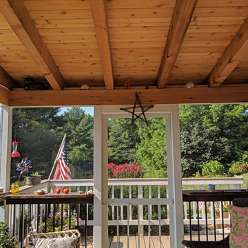 Custom Cedar Ceiling in New Market, MD