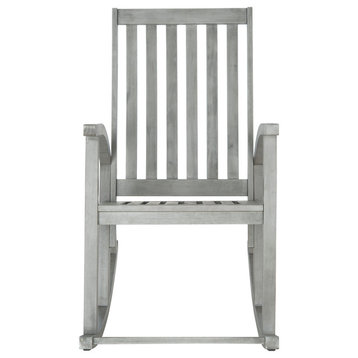 Safavieh Clayton Outdoor Rocking Chair, Gray Wash
