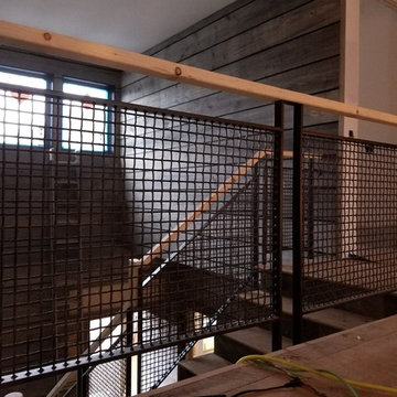 Hilton Head Interior Steel Railing