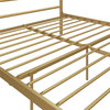 DHP Kora Metal Canopy Bed in Full Gold