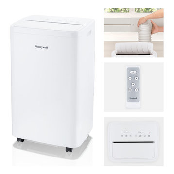 12,000 BTU Portable Air Condition With Dehumidifier and Fan, White