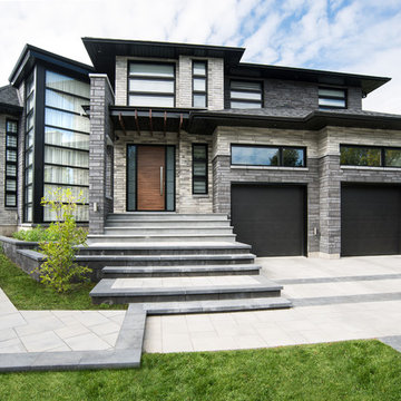 Fenêtre hybride noir - Hybrid black windows