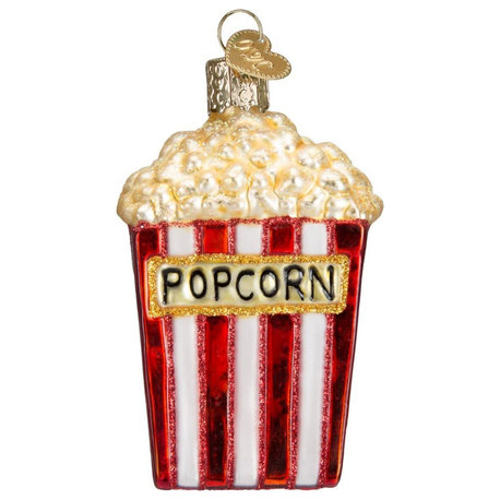 Old World Christmas 32074 Popcorn Blown Glass Ornament
