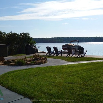 Eagle Lake Pond Installation Mattawan MI
