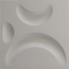 Seville EnduraWall Decorative 3D Wall Panel, 11.875"Wx11.875"H, Sea Mist, Single