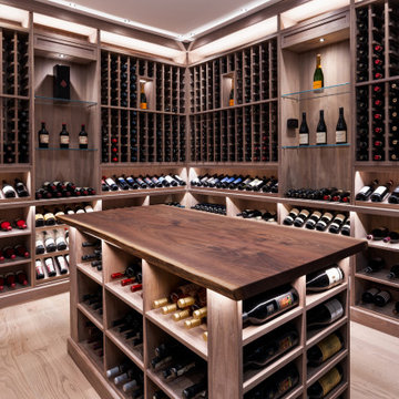 Traditional Wine Cellar by Imagination Wine Cellars