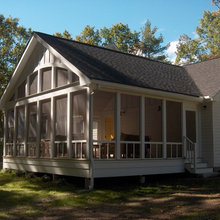 Screened Porch W/fireplace