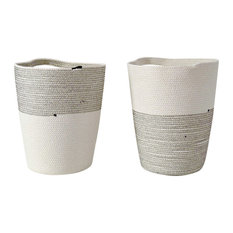Cotton Rope Pot, Set of 2