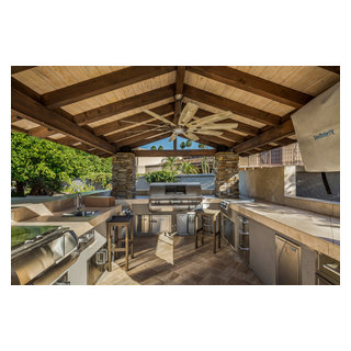 AZZA Scottsdale - Outdoor Kitchen - Rustic - Patio - Phoenix - by ...