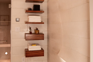 Inspiration for a modern bathroom remodel in DC Metro