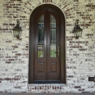 French Country Estate Lime Wash and Marmorino Plaster