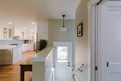 Inspiration for a staircase remodel in Denver