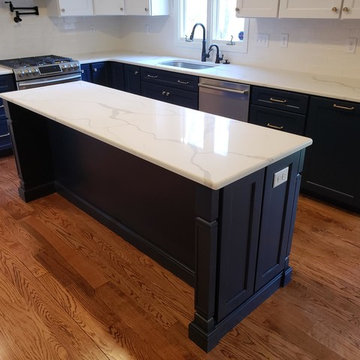 Wynn Blue Accent Kitchen Remodel
