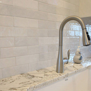 Kitchen Subway Tile Backsplash Project