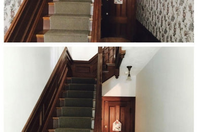 Example of a staircase design in Boston