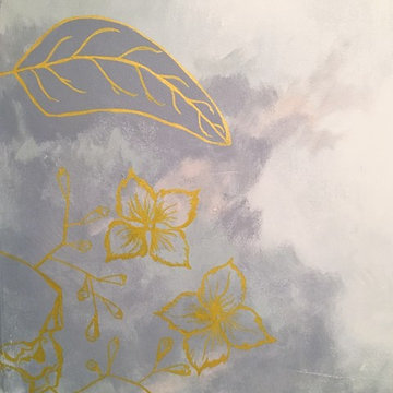 Florals and Smoke Zen Room