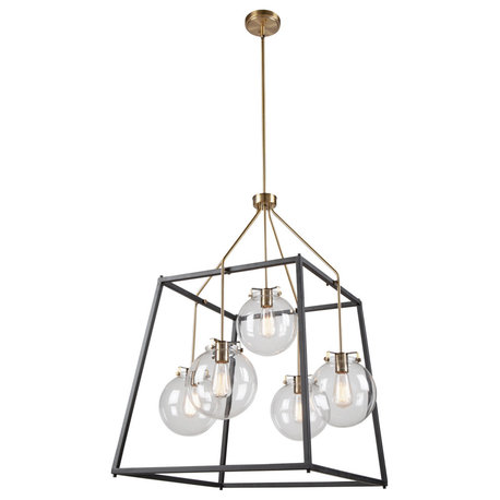 Artcraft Bridgetown Five Light Chandelier AC11605VB