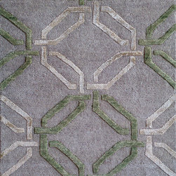 KTC-43 BEIGE GREEN - Rugs