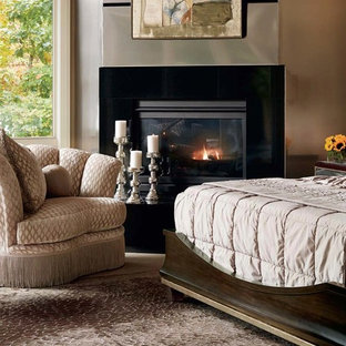 Bedroom - large transitional bedroom idea in Los Angeles