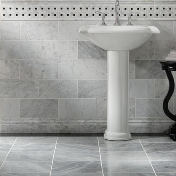 Carrara Marble Bathroom