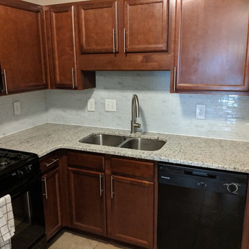 Kitchen Update with Custom Table and Storage