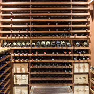 Essex Fells Wine Cellar-Custom Racking