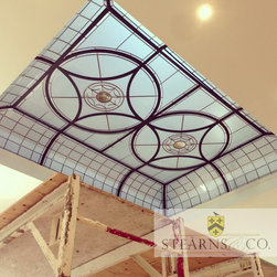 Rectangular domed decorative glass ceiling - Skylights