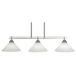 Toltec Lighting - Toltec Lighting 2636-BN-4001 Odyssey 3 Island Light Shown In Brushed Nickel Fini - Odyssey 3 Island Lig Brushed Nickel *UL Approved: YES Energy Star Qualified: n/a ADA Certified: n/a  *Number of Lights: Lamp: 3-*Wattage:100w Medium bulb(s) *Bulb Included:No *Bulb Type:Medium *Finish Type:Brushed Nickel