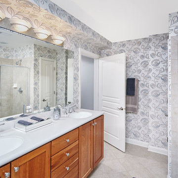 Master Bathroom Wallpaper