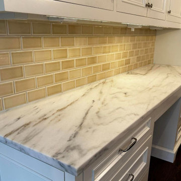 Kitchen Remodel | Custom Countertop - Shadow Storm Marble