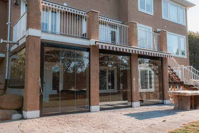 Walkout Enclosed with Lumon Retractable Glass