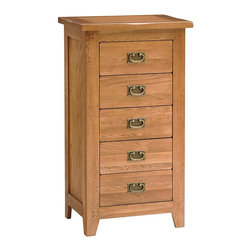 Oakland 5 Drawer Tall Chest - Dressers