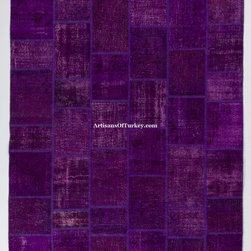 Patchwork style Up-cycled Handmade Rugs - Products