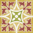 Set of 12 Coloured Decors and 4-Design Wall and Floor Tile, 1 sqm