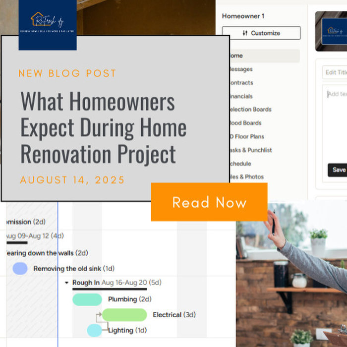What Homeowners Expect during Home Improvement Projects with Refreshify