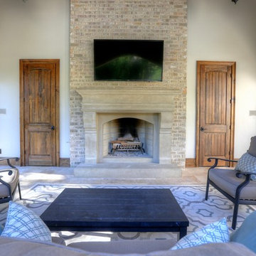 Stone Fireplace Mantels