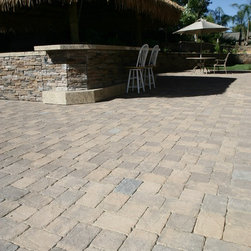 Bella Vista Stonetop Tumbled Interlocking Pavers - Landscaping Stones And Pavers