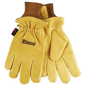 Large Midwest Quality Pigskin Leather Gloves 